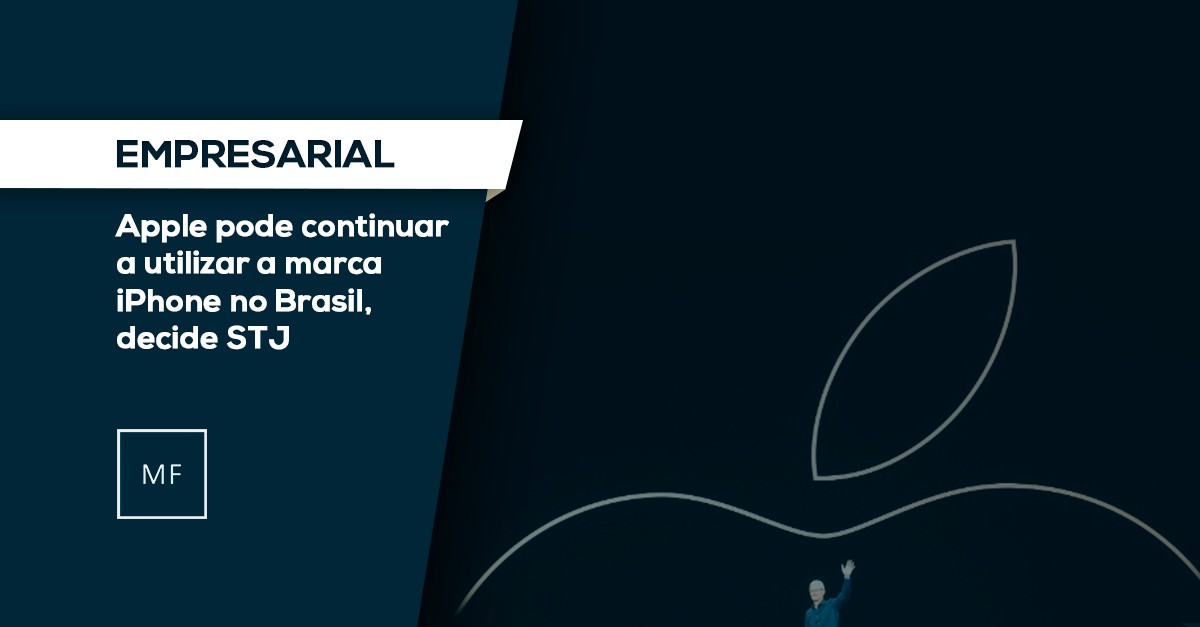 Apple pode continuar a utilizar a marca iPhone no Brasil 